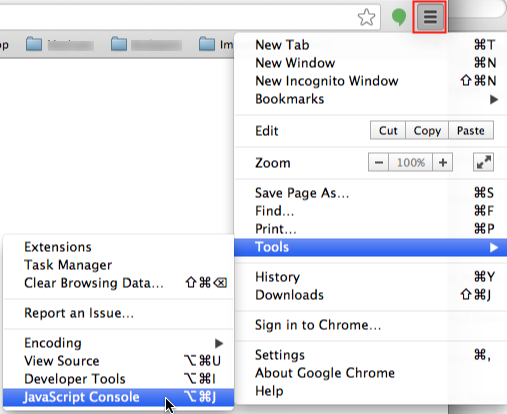 Chrome Developer tools